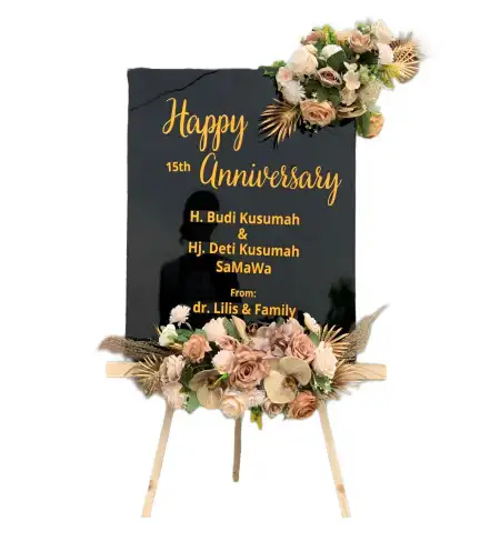 Papan Bunga Akrilik conggeang